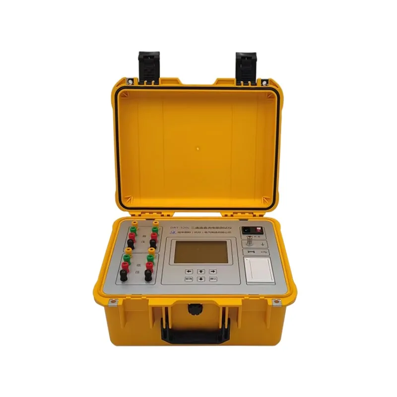 HotDRT-320L Three Phase Transformer Ohmmeter DC Winding Resistance Tester