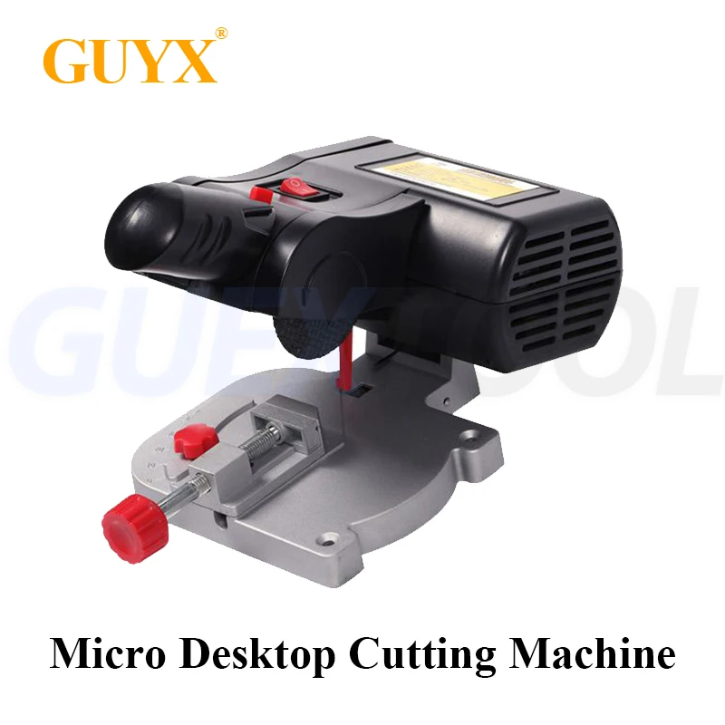 

45°Miter Saw Mini Bench Cut-off Cross Cut Saw Blade Machine 4000RPM Miniature Table Cutting Tool for Metal Wood Plastic Steel