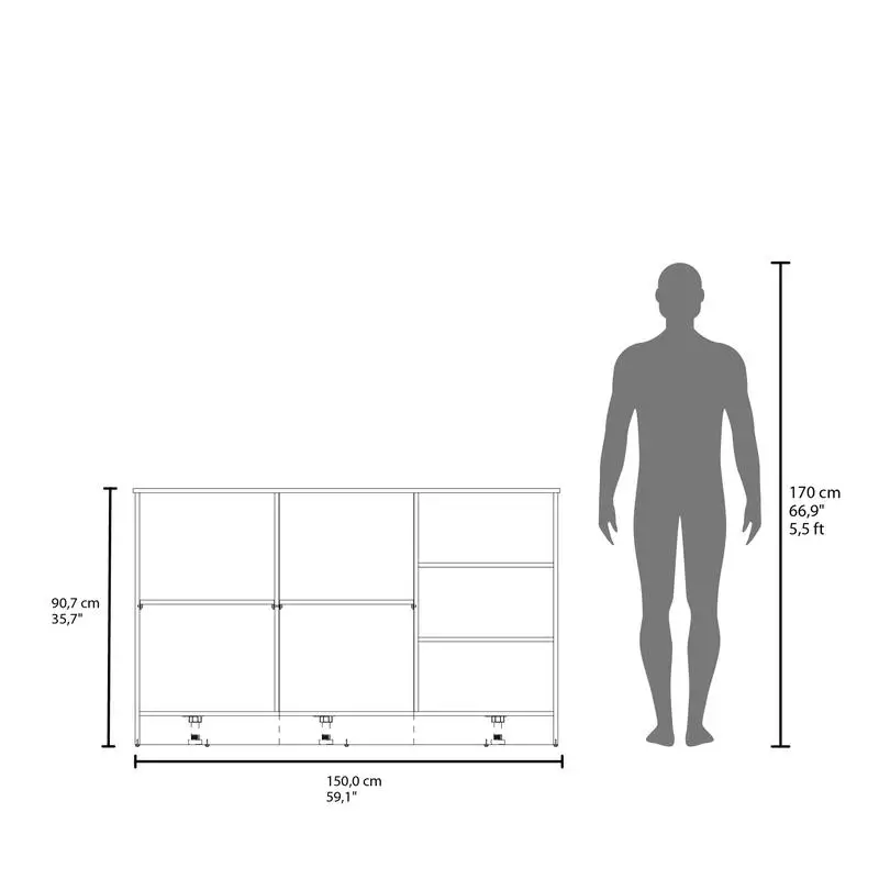 جزيرة مطبخ الزنجبيل مع أرفف مفتوحة وخزائن للتخزين ومنظم المطبخ قائم على الأرض وحل الديكور