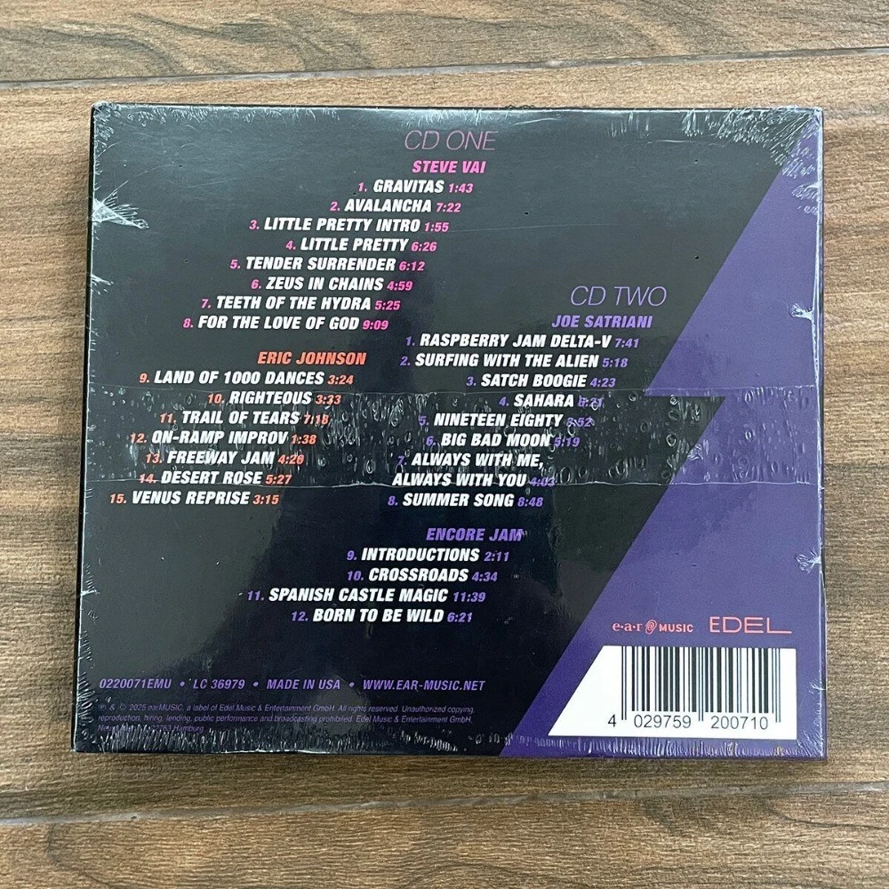 G3 Reunion Live 2CD Joe Satria - Live Rock avis et prix