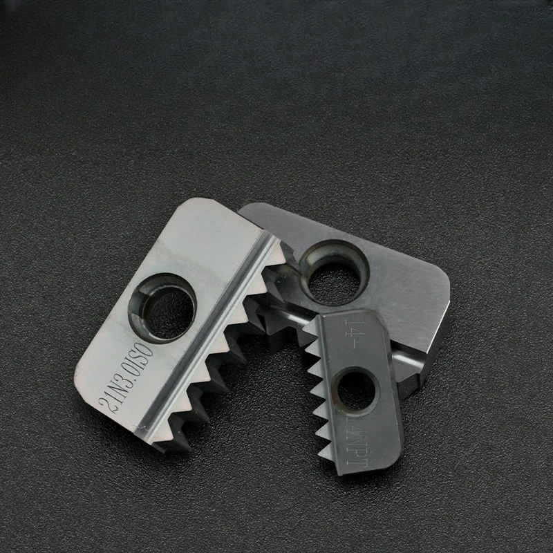 3pcs 14N 0.5 - 14E 2.5 ISO CNC Internal External Thread Milling Inserts Threading Mills CNC Milling Machine Caride Blade