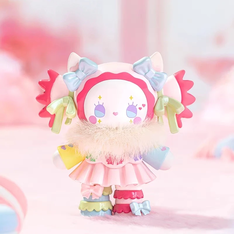Local genuíno emma reino secreto floresta amor dopamina série caixa cega brinquedo da moda criativo boneca figura ornamentos para meninas presente co