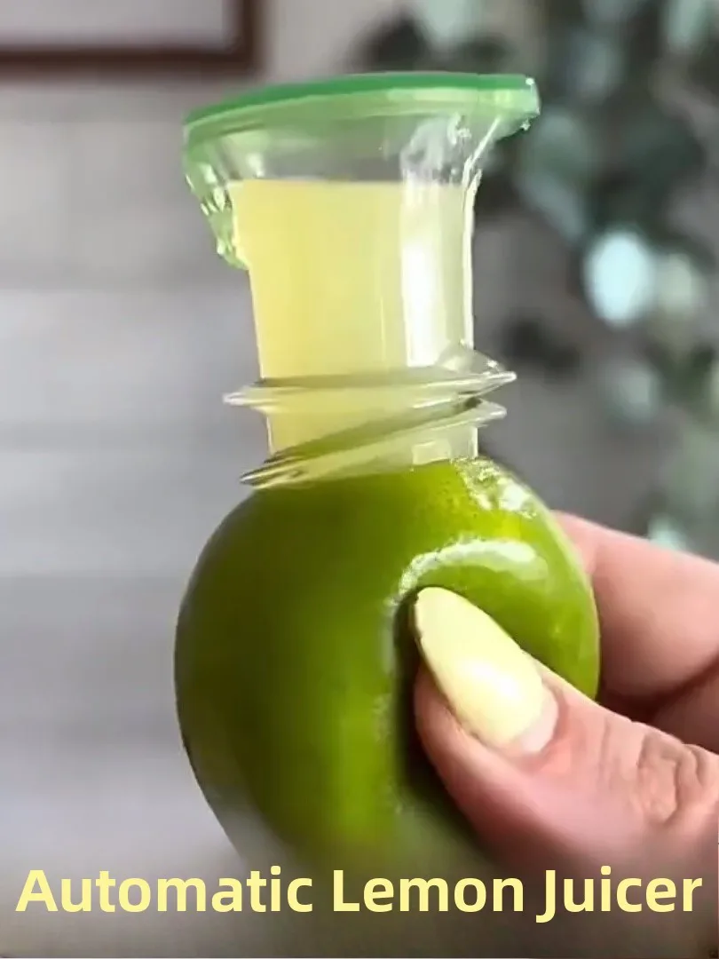 

Portable Manual Lemon Juicer Filter Kitchen Tool Small Size Plastic Body Circular Opening for Everyone