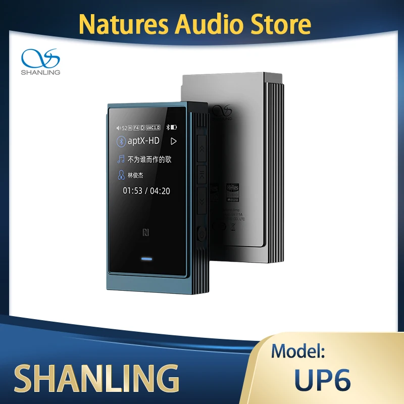 Shanling UA6 Портативный USB ЦАП Ключ для сотового телефона Двойной ES9069Q Bluetooth5.2 Усилитель мощности для наушников IEM AMP Поддержка LDAC aptX HD