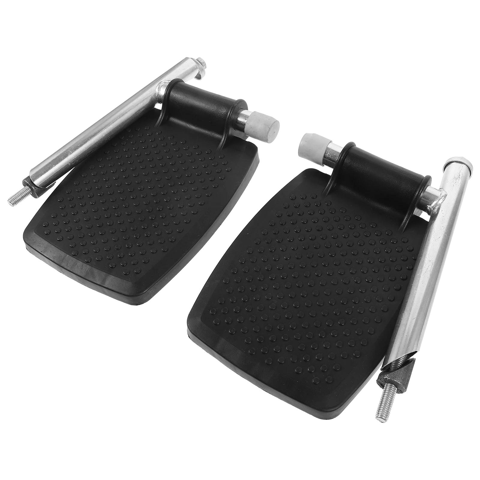 1 Pair Wheelchair Footrest Pedal Leg Pad Replacement Wheelchair Footrest Universal Wheelchair Part