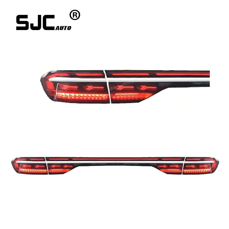 

SJC Auto For Audi A8 Taillights With Middle Light Bar Assembly 18-22 Modification LED Turn Signal Lights Brake Lights Rear Lamp