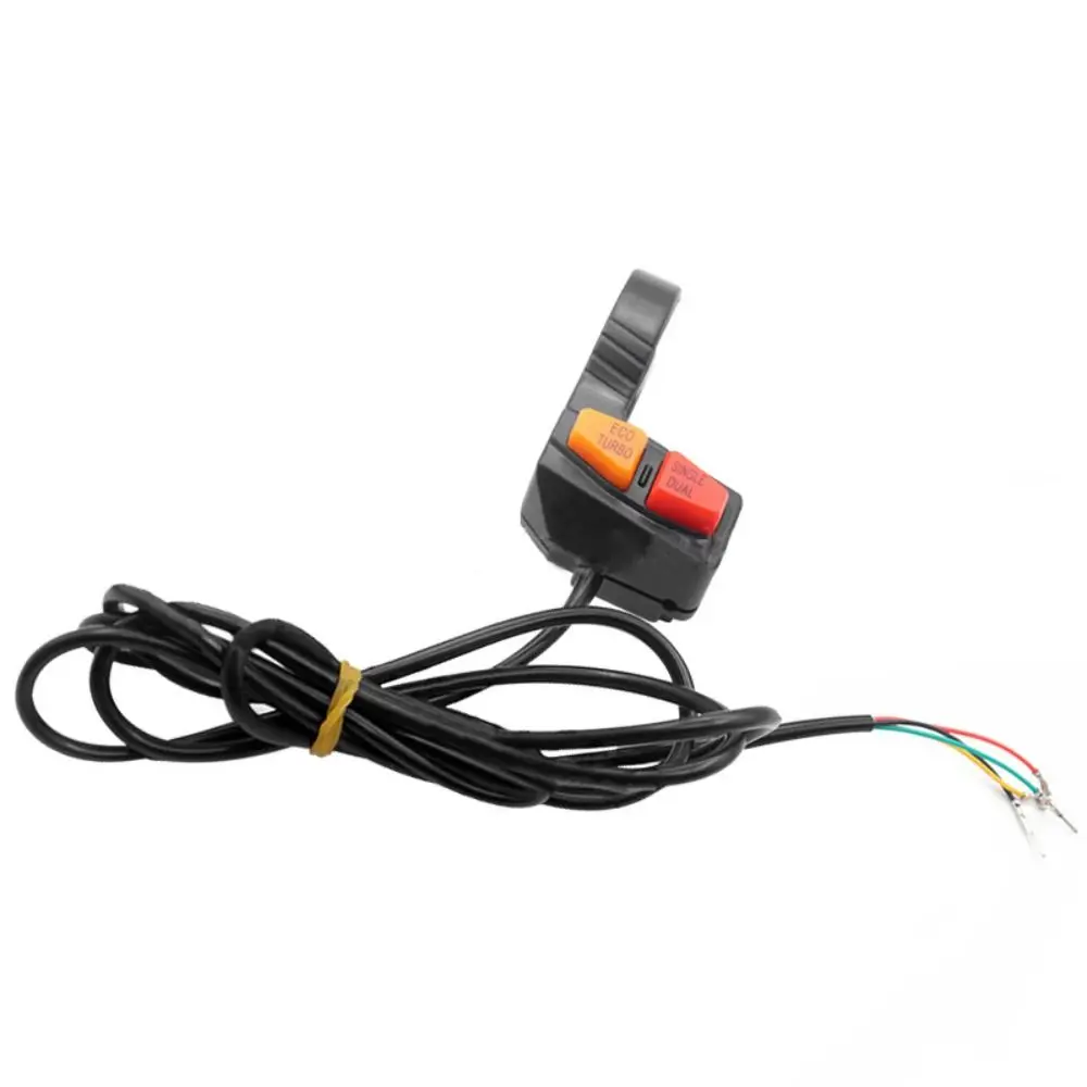 Durable Scooter Motorbike On-Off Button High Low Speed Control Electric Bicycle Accessories E-bike 2 In 1 Switch