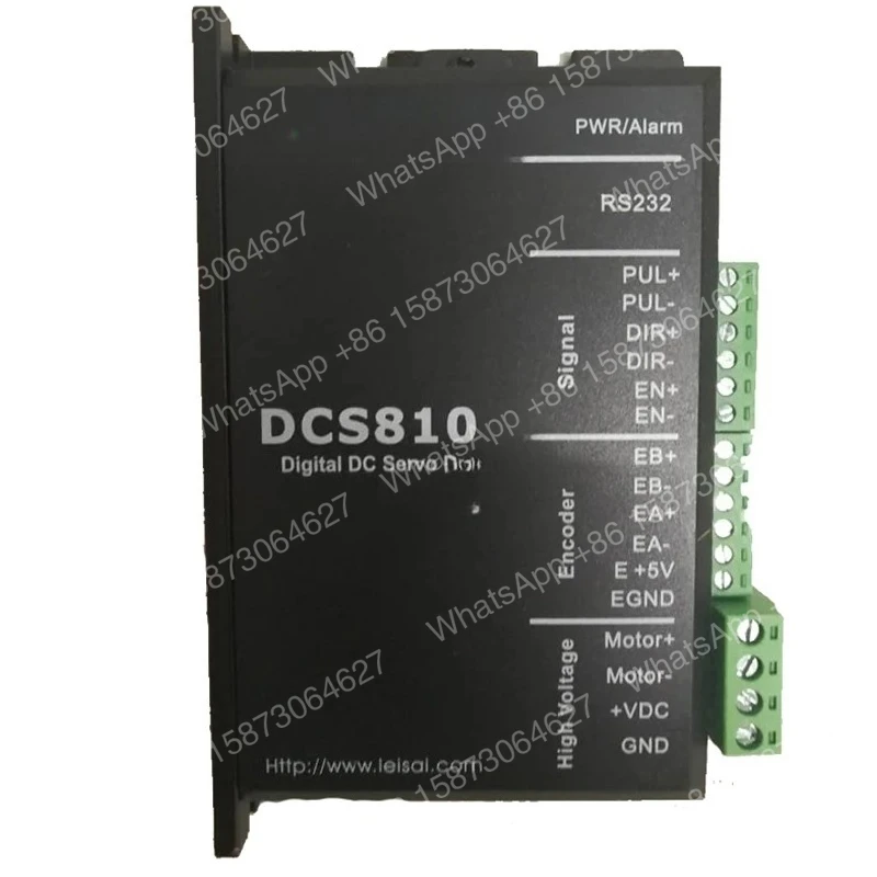 i-servoazionamenti-dc-leadshine-dcs810-funzionano-con-24-80-vdc-in-uscita-da-1a-a-20a-adatti-per-i-motori-servo-dc-a-spazzole-dcm50207-dcm50205