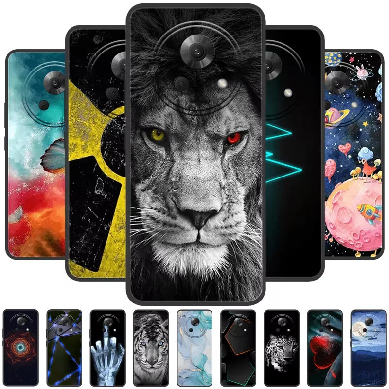 For Meizu Lucky 08 5G Case Lucky08 Fashion Soft TPU Silicone Matte Phone Cover For Meizu Lucky 08 Shockproof Fundas Bumper