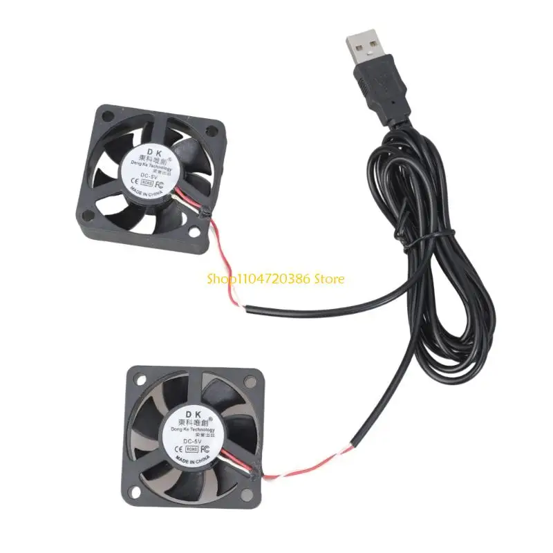 

5V 60mm USB Cooling Fan for Router Modem Receiver Extractor Fan Pipe Duct