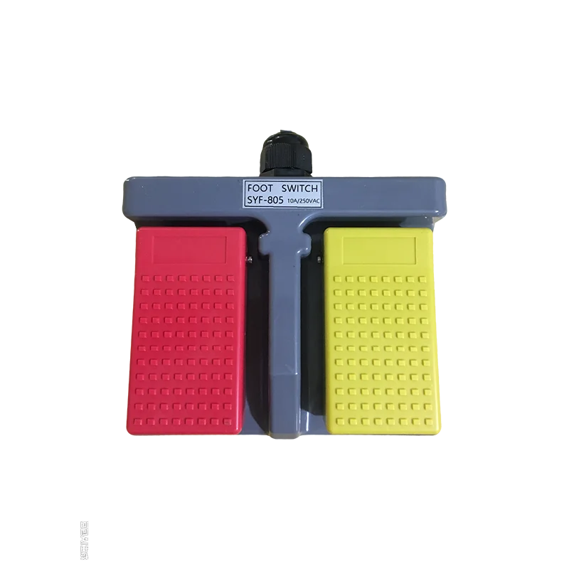 

ZJSHUYI F-805 ABS Высококачественный ножной переключатель мгновенного действия SYF-805 с двойной педалью