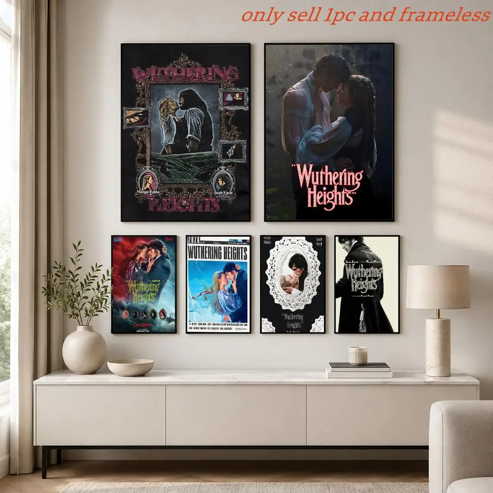 Love film W-Wuthering Heights Poster Painting Prints Wall Art Picture Film Room Home Bar Cafe Decor Mural