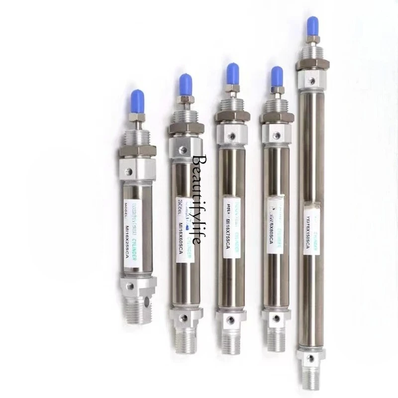 

*Pneumatic components, stainless steel mini cylinder MI25X25/50/75/100/200/300/400SCA
