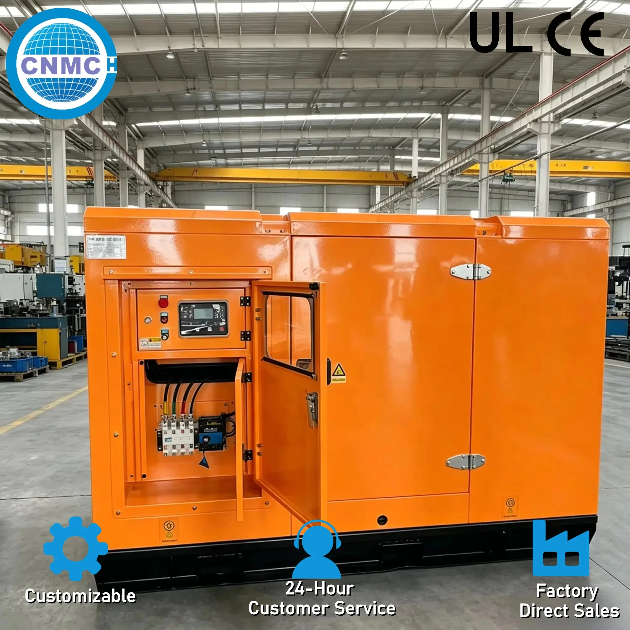 20KVA 30KVA 50KVA 80KVA Silent Generators 50HZ 60HZ 110V 220V 380V Weichai Perkins Generator Diesel CE Certified Customizable