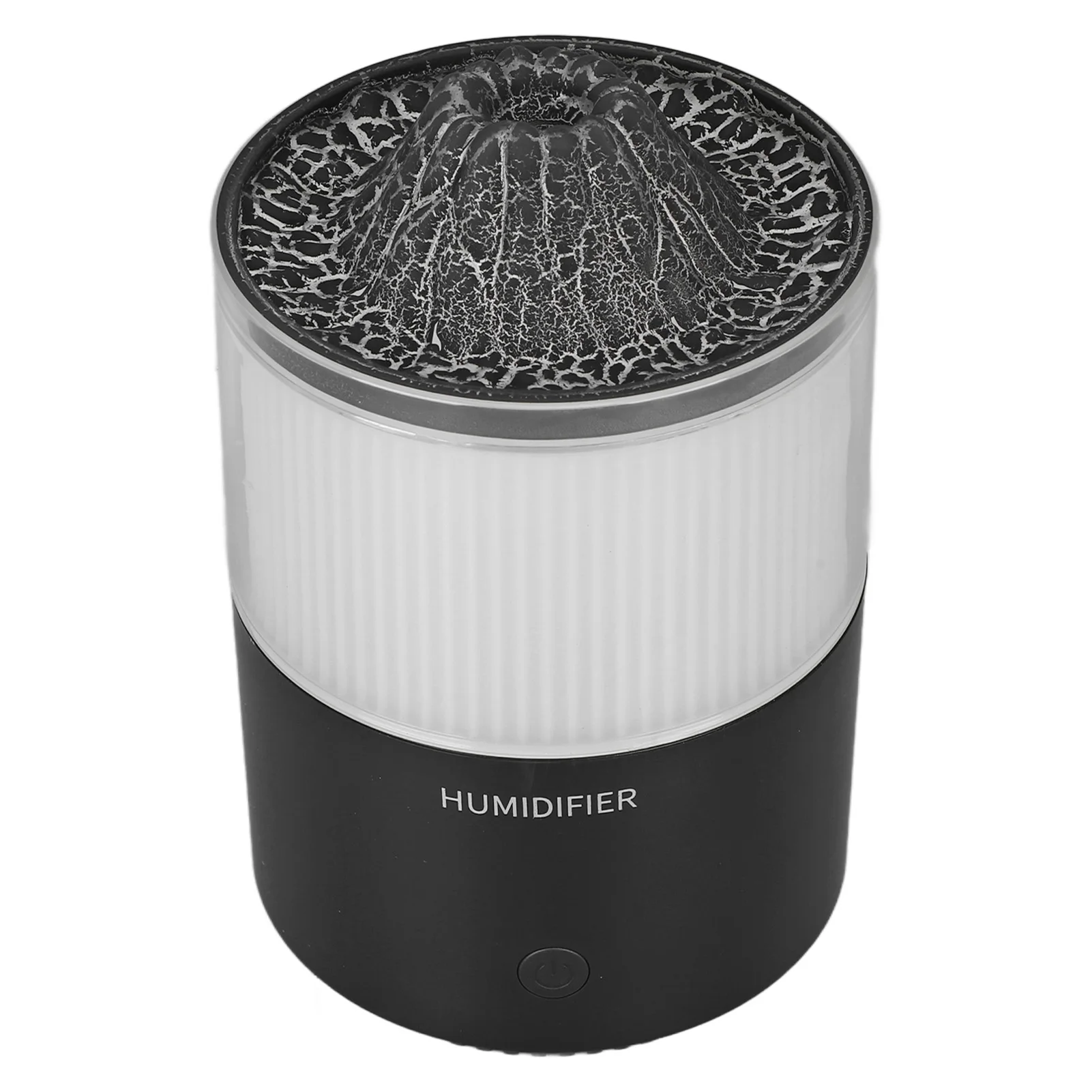 موزع الزيوت العطرية بضوء ملون ، محاكاة بركان ، مرطب سطح المكتب منخفض الضوضاء للمنزل ، من من من فضلك