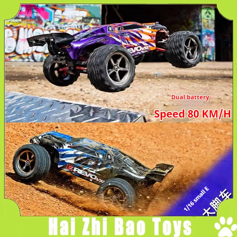 

TRAXXAS Small E полноразмерная имитация 1:16 E-RVEO пульт дистанционного управления электрический бесщеточный внедорожник RTR 71076-8 подарок