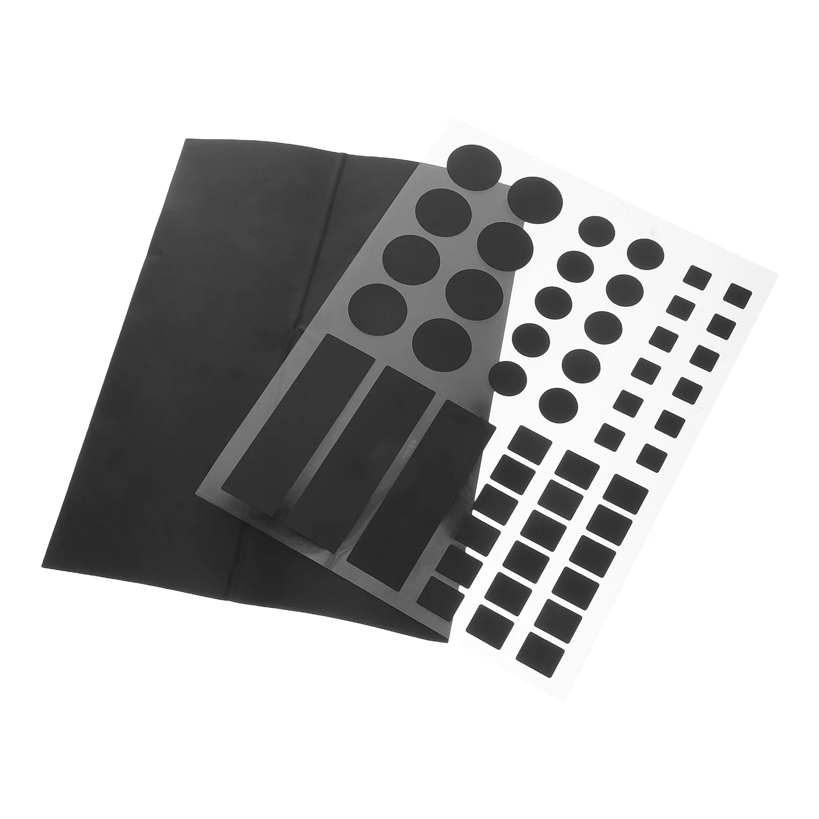 

2Pcs LED Blackout Stickers Light Blocking Film Dimming Covers for Electronics Home Appliances LED Blocking Stickers