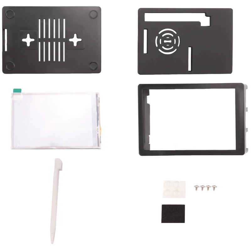 3.5 Inch Tft Lcd Contact Screen 320X480 Resolution Abs Case + Touchpen for Raspberry Pi 4 B