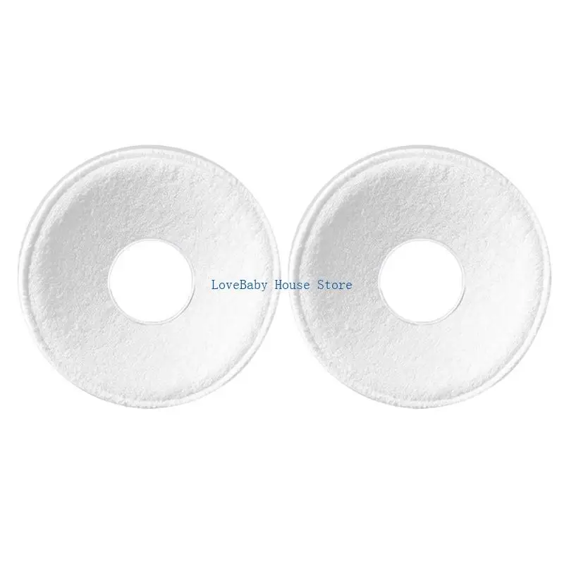 BX0D 1 زوج وسادة التمريض تنفس الطفل الرضاعة الطبيعية وسادة للأم التمريض الأساسية توفير الراحة ومنع التسرب