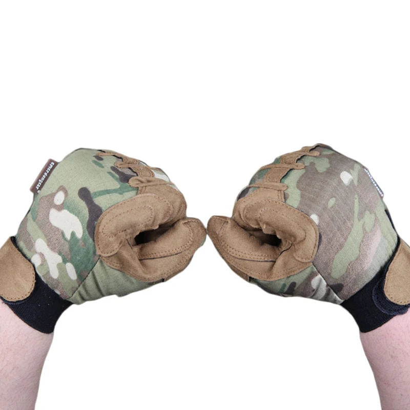 

Tactical Full Finger Camouflage Glove Lightweight Tactical Glove