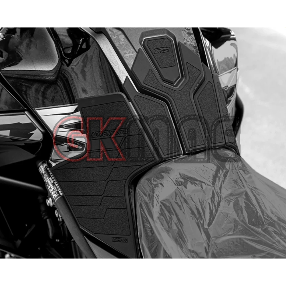 New For VOGE DS625X DS 625 X Motorcycle Modified PVC Rubber Fuel Tank Sticker Anti-slip Stickers Decorative Fishbone Sticker