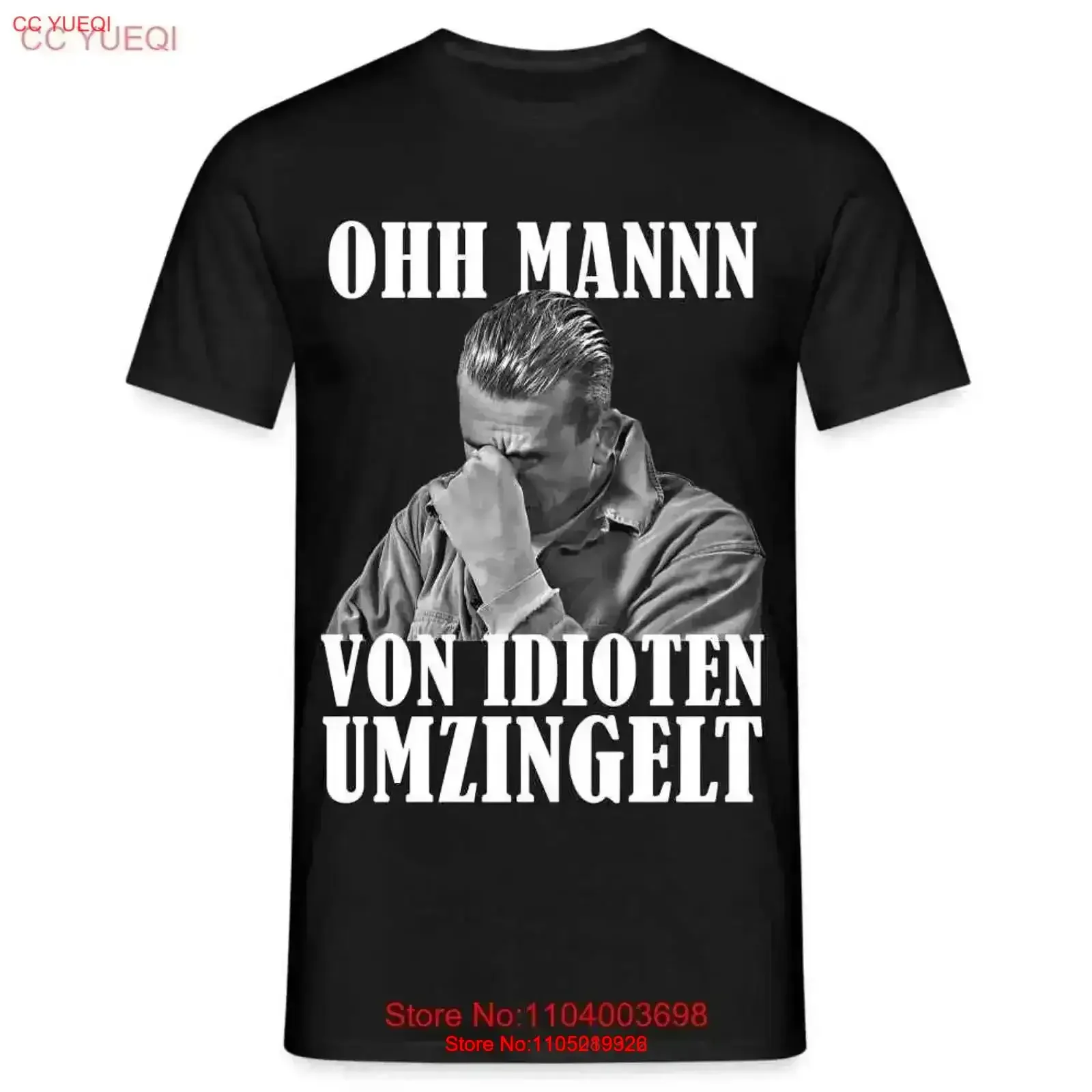 Workshop Mechanic T Shirt Surrounded by Idiots Funny vintage Washed fashion Versatile designer clothes Casual Stylish vintage