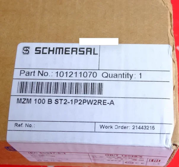 

New security switch MZM100BST2-1P2PW2RE-A 101211070 SCHMERSAL