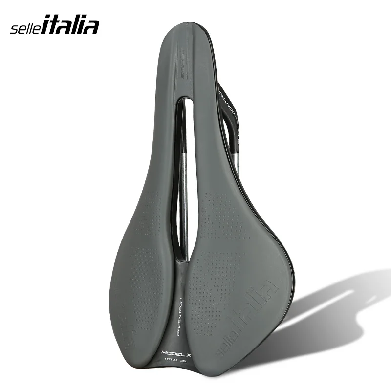 Selleitaia Bicycle Saddle Breathable Comfortable Skid-proof MTB Road Bike Seat Cushion Alloy Rails Bicycle Seat Selle Velo Route