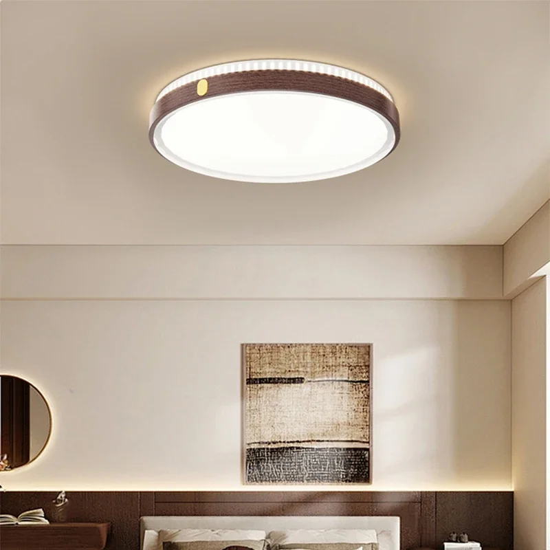 TechHPSquare Round Led Ceiling Lamp Modern Simple Line Ceiling Light For Bedroom Living Room Kitchen