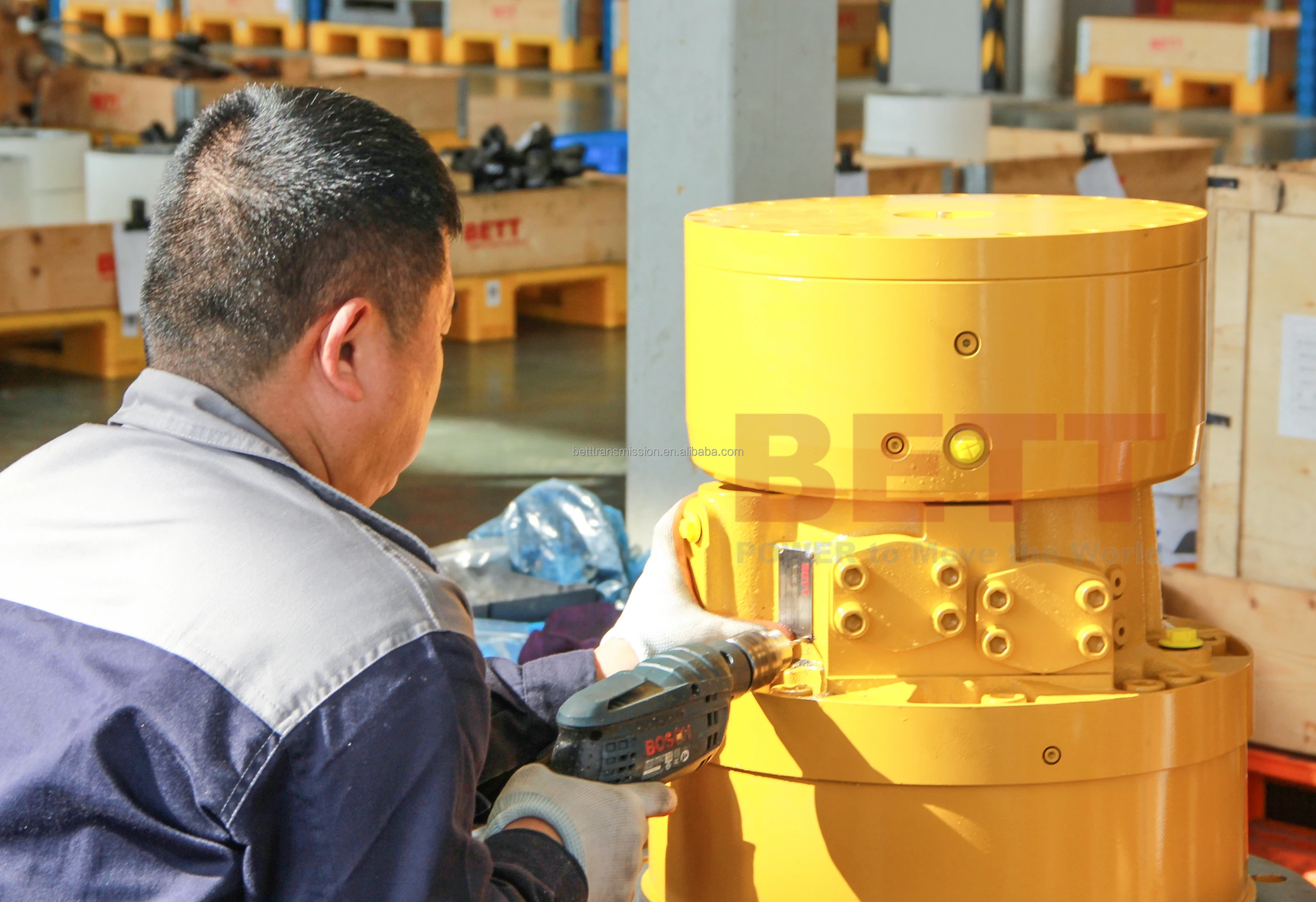 Poclain MS83 Hydraulic Wheel Motors Replacement Radial Piston Motor for Bracket Handling Vehicle Coal Mining Hydraulic Motor