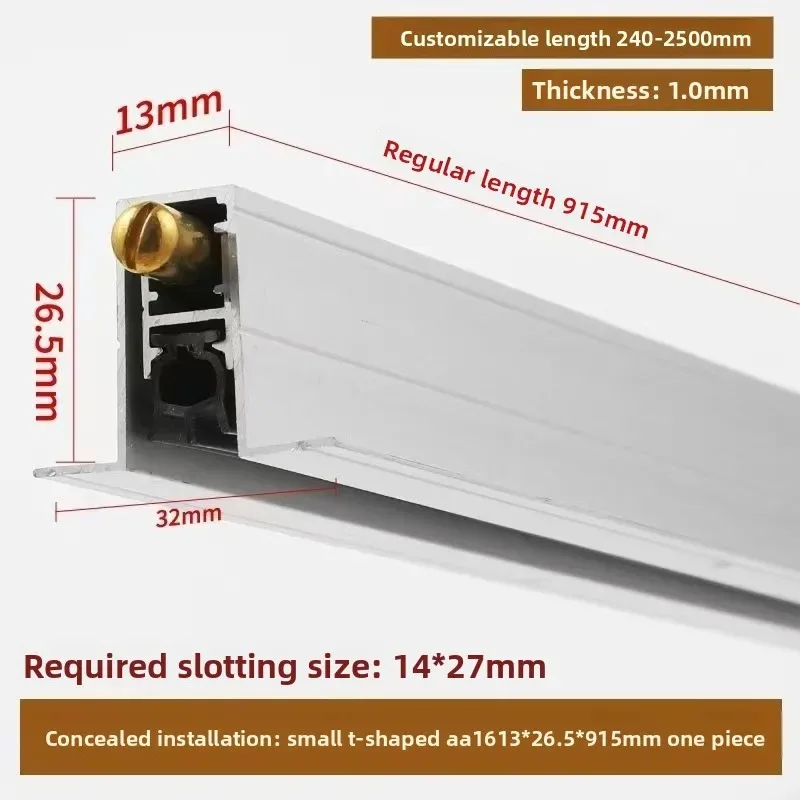 Automatic Lifting Sealing Strip, Door Bottom Gap, Sound Insulation Strip Wooden Door Dust-proof Strip Insect-proof and Windproof