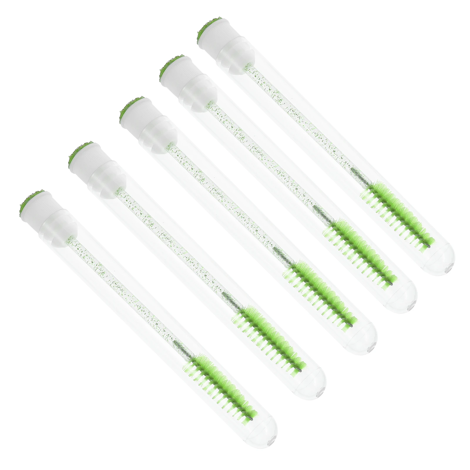 10 Pcs Eyelash Brush Brow Extension Extensions Volume Comb Tubes Spoolies Mascara Wand Brushes Make up
