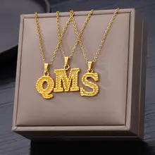 Women’s Alphabet Initial Necklace #2