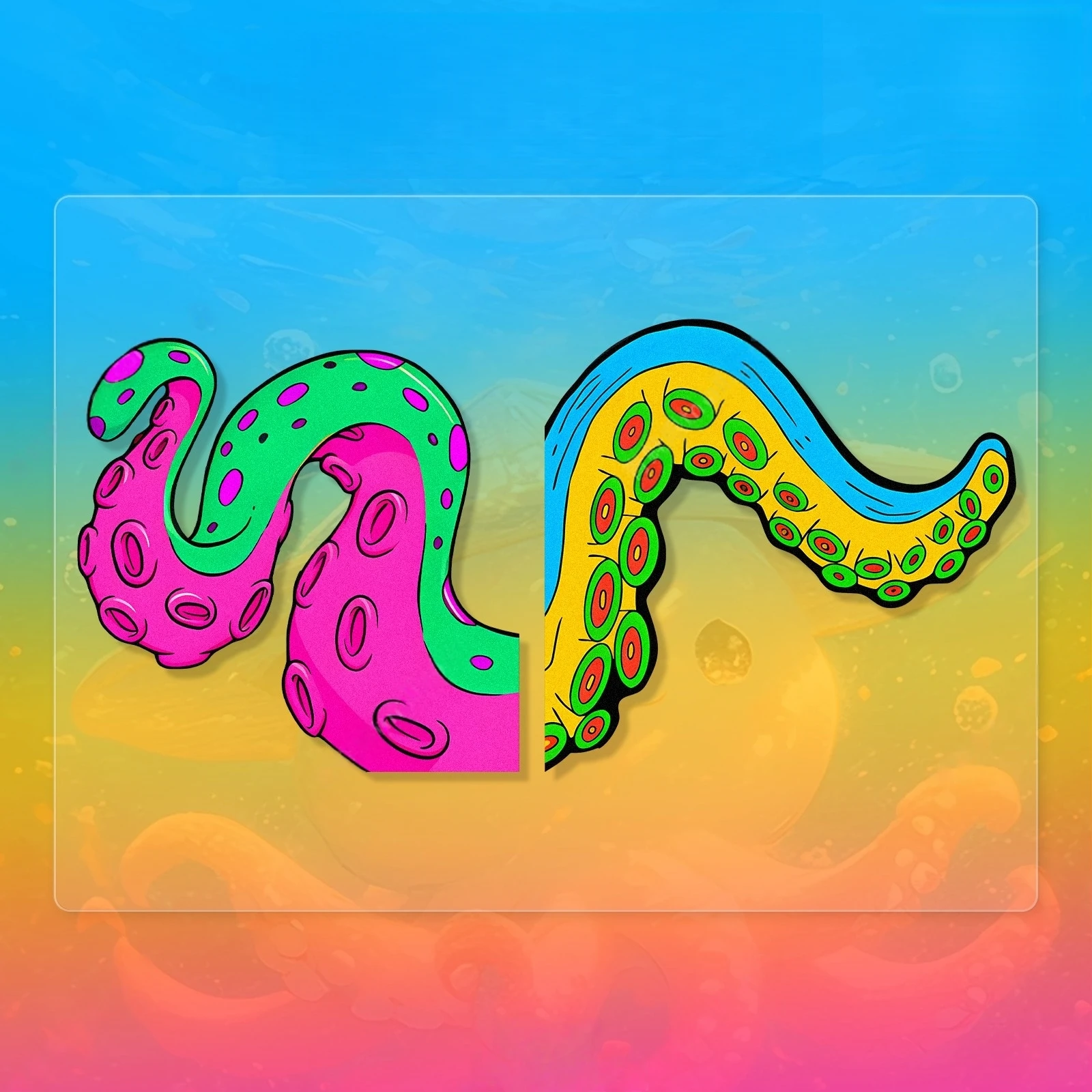 

1PC Octopus Tentacle Motorcycle Stickers Funny for Motorbike Scooter Helmet Laptop Bicycle Car Universal Waterproof Vinyl Decals