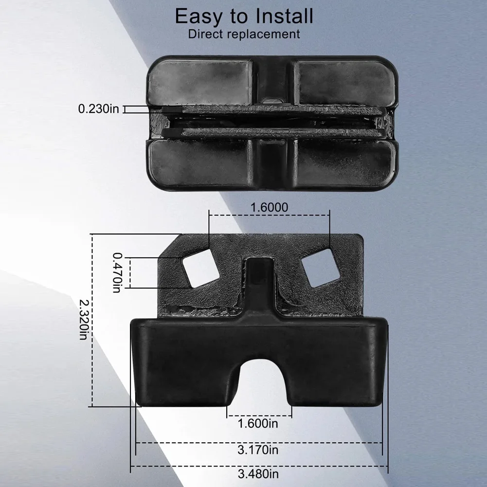 Hood Latch Isolator A1713666000 for Freightliner 2001 2008 Absorbs Vibrations Reduces Noise Hood Support Bushing