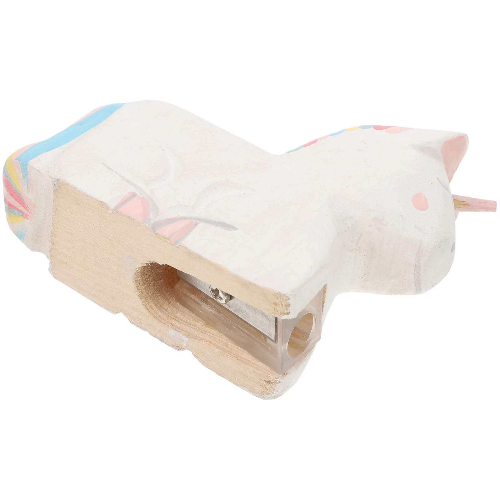 

Wooden Kids Pencil Sharpener Cute Manual School Supply Classroom Desk Portable Handheld Mini Kawaii Sharpener Accessory