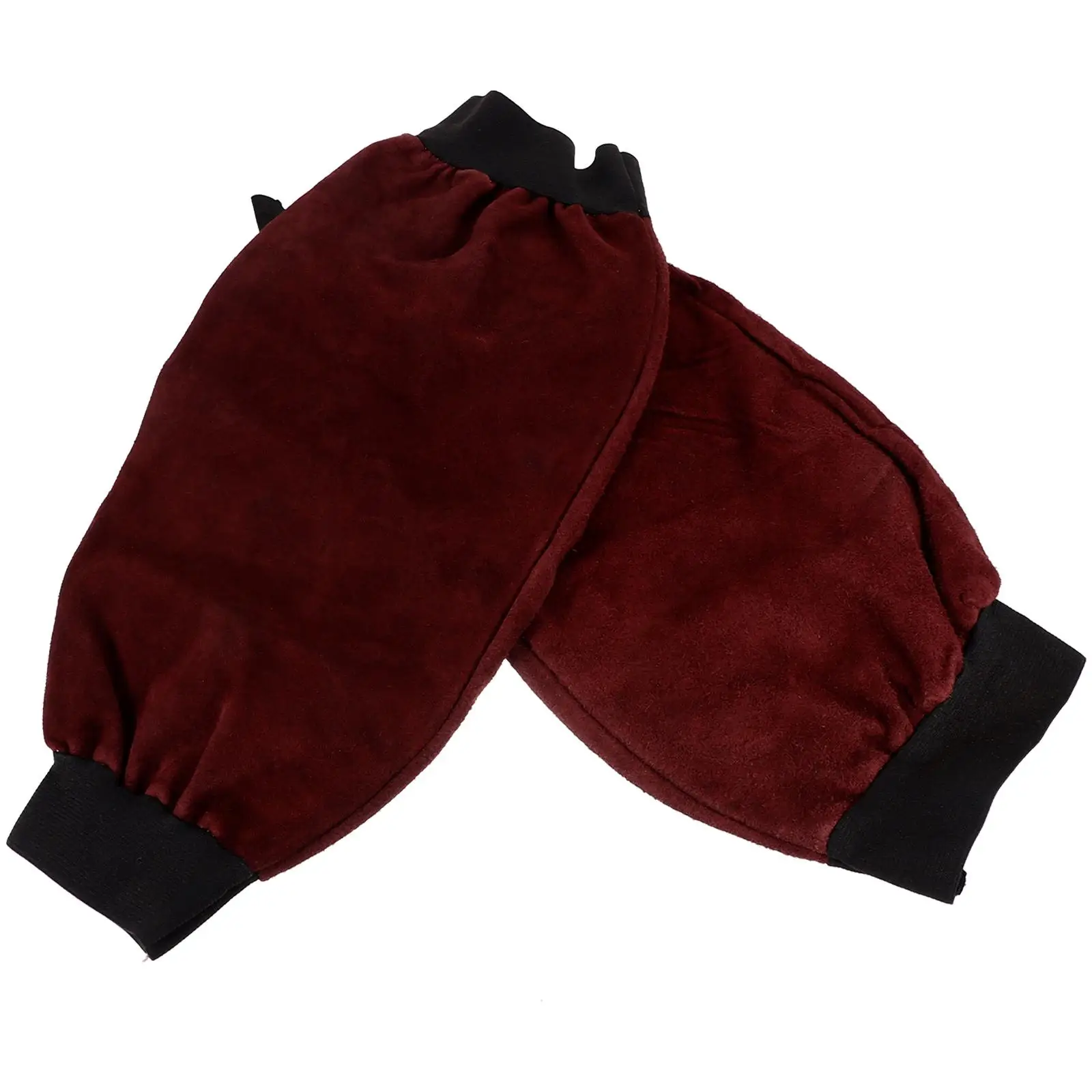 

100% Cowhide Welding Arm Guard Heat Protective Flame Resistant Sleeves For Burn Sleeve Work Oversleeve Gardening Camping