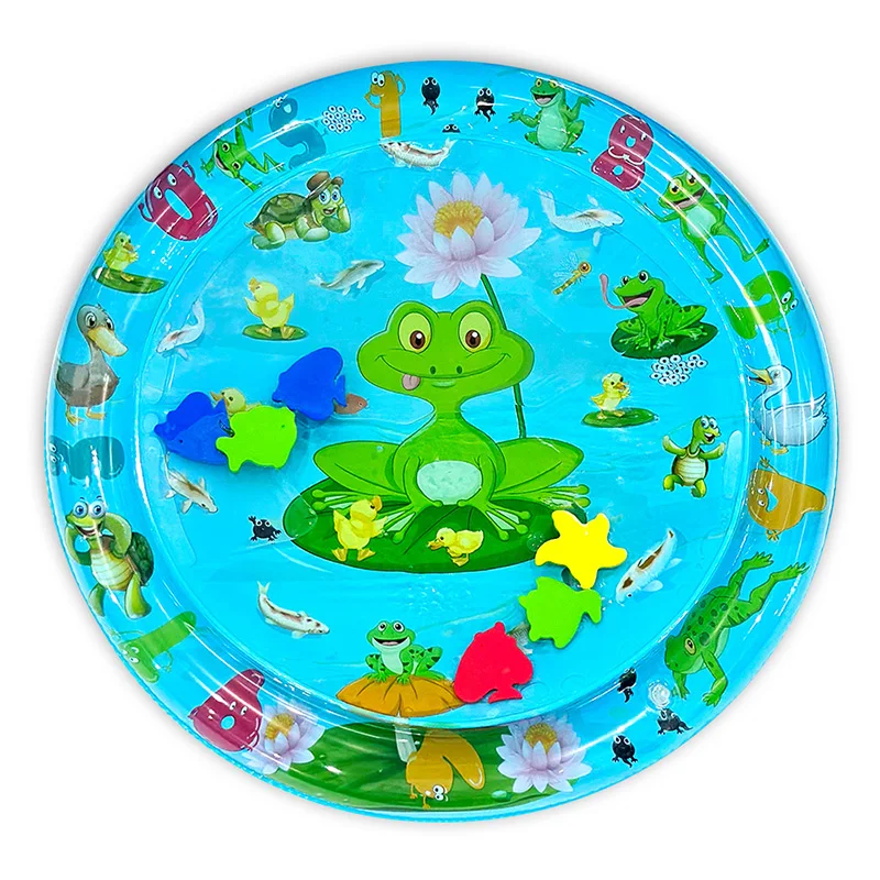 Baby Water Play Mat Inflatable Cushion PVC Infant Tummy Time Toddler Water Pad For Kids Early Education Developing Activity Toys