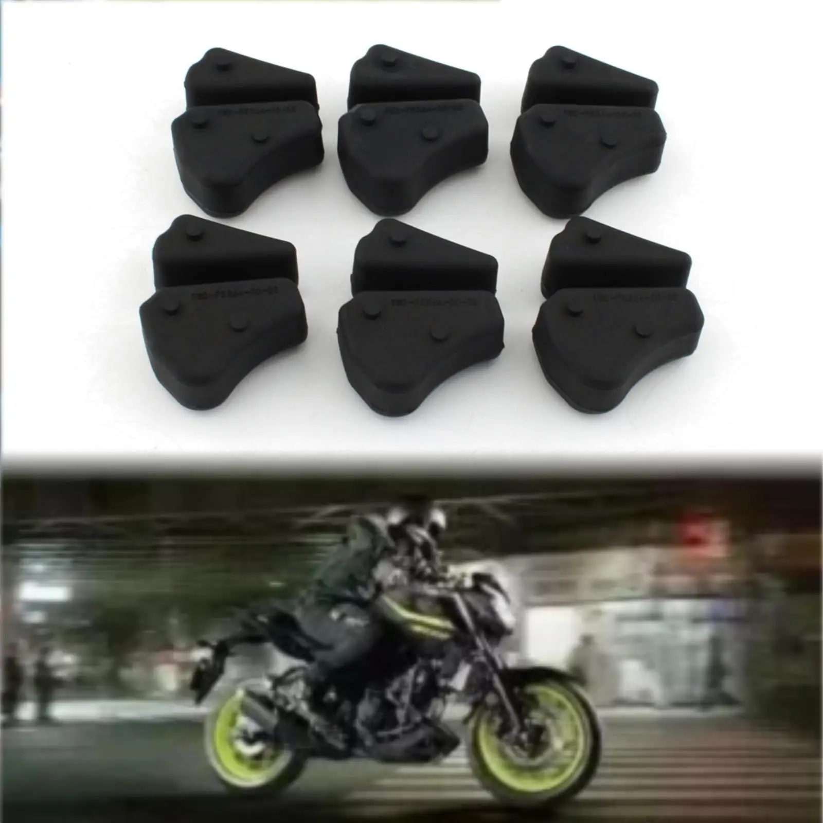 

Rear Wheel Damper Rubber Shock Absorber Hub Cushion Motorcycle Repair Parts for Yamaha YZFR