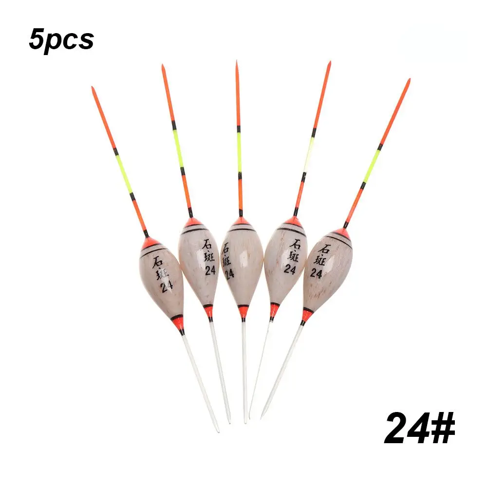 5pcs High Quality Carp Hot Durable Fishing Floats wooden Balsa Flotteur Balsa Wood