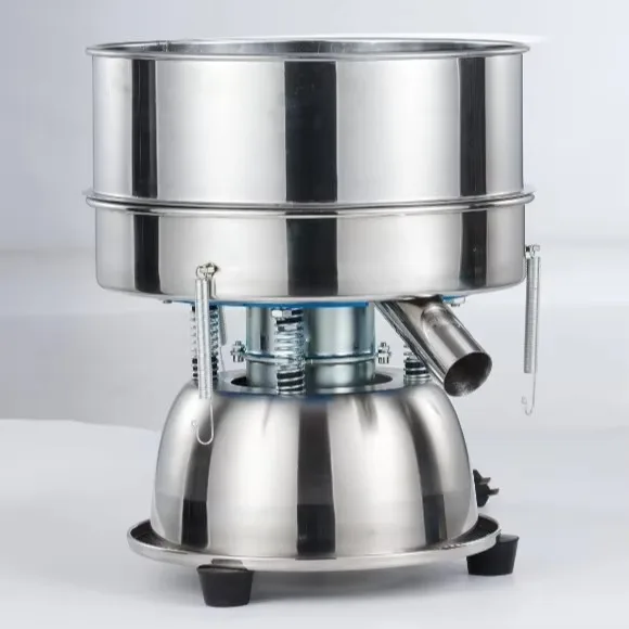 Electric Vibrating Sieve High Efficiency Powder Screening Machine 30cm