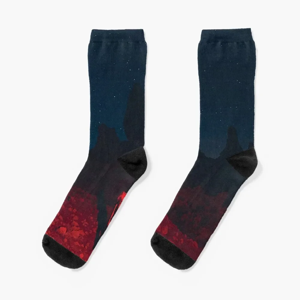 

Night Bridgers Land Star Socks man Novelties Men Socks Women's