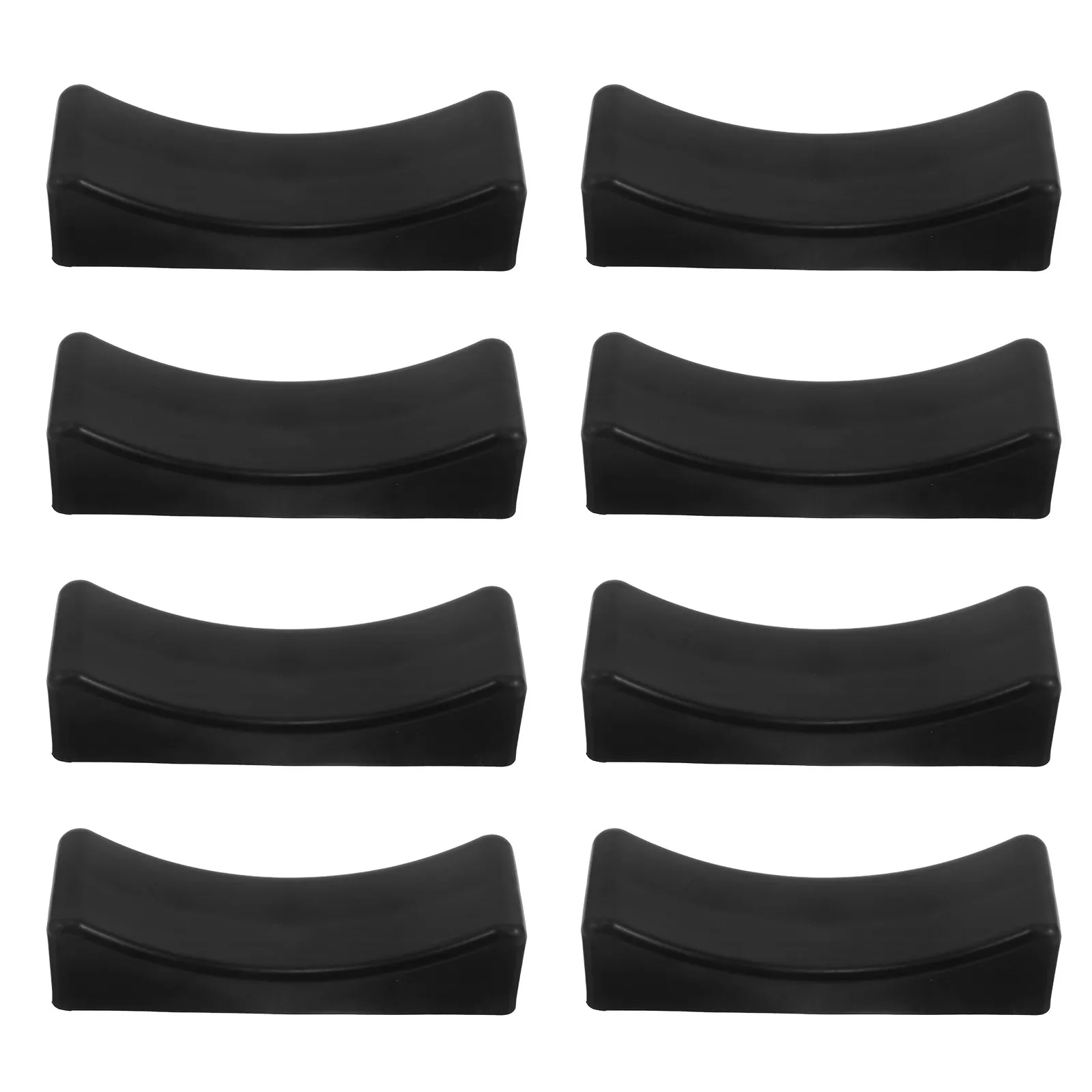 Picture 5: 8Pcs Dumbbell Storage Saddles Hollow Design Plastic Rack Stand Home Gym Weight Holder Organizer Support Rack Dumbbell Stand