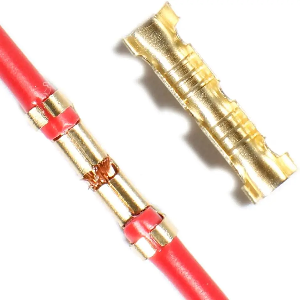 300-teiliges DJ453 U-förmiges Kabelendverbinder-Set: Reparaturwerkzeug, Zangen, Crimpzangen für nicht-isolierte Kabel, Flachsteckverbinder, elektrische Stoßverbinder – Detail 3