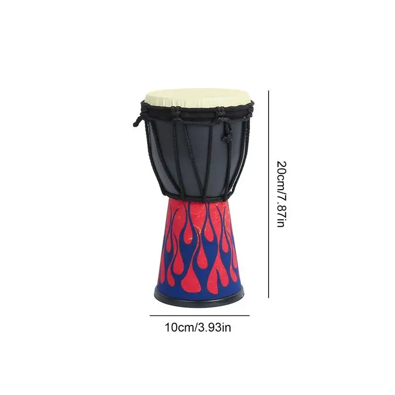 African Drums Carved Bongo Lightweight Hand-Carved Professional Goatskin Kids Bongo For Adults Beginners Kindergarten Music