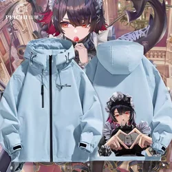 Anime Zenless Zone Zero Ellen Joe Windbreaker Jacket Hoodie Cosplay Autumn Winter Men Women Coat Loose Tops