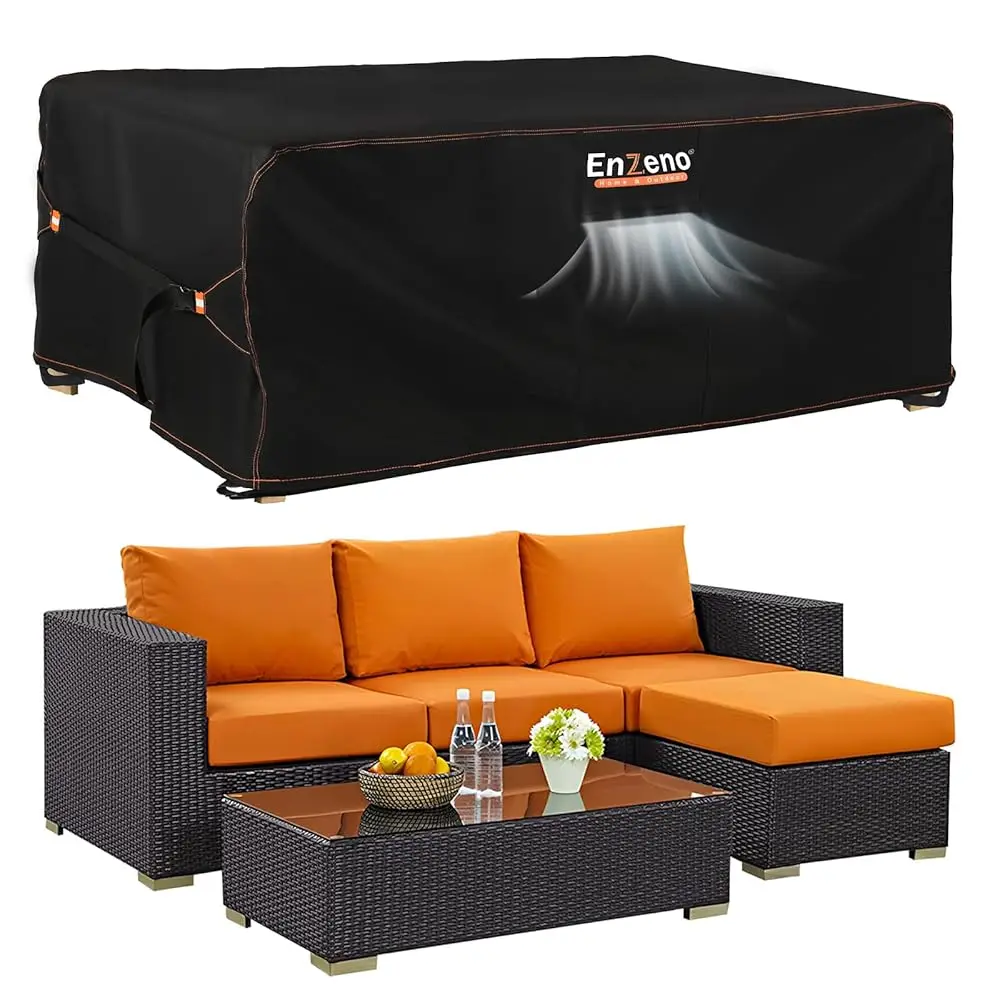 

Patio Furniture Set Cover, Outdoor Sectional Sofa Couch Set Covers Waterproof, Garden Dining Table Chair Set Cover Outside