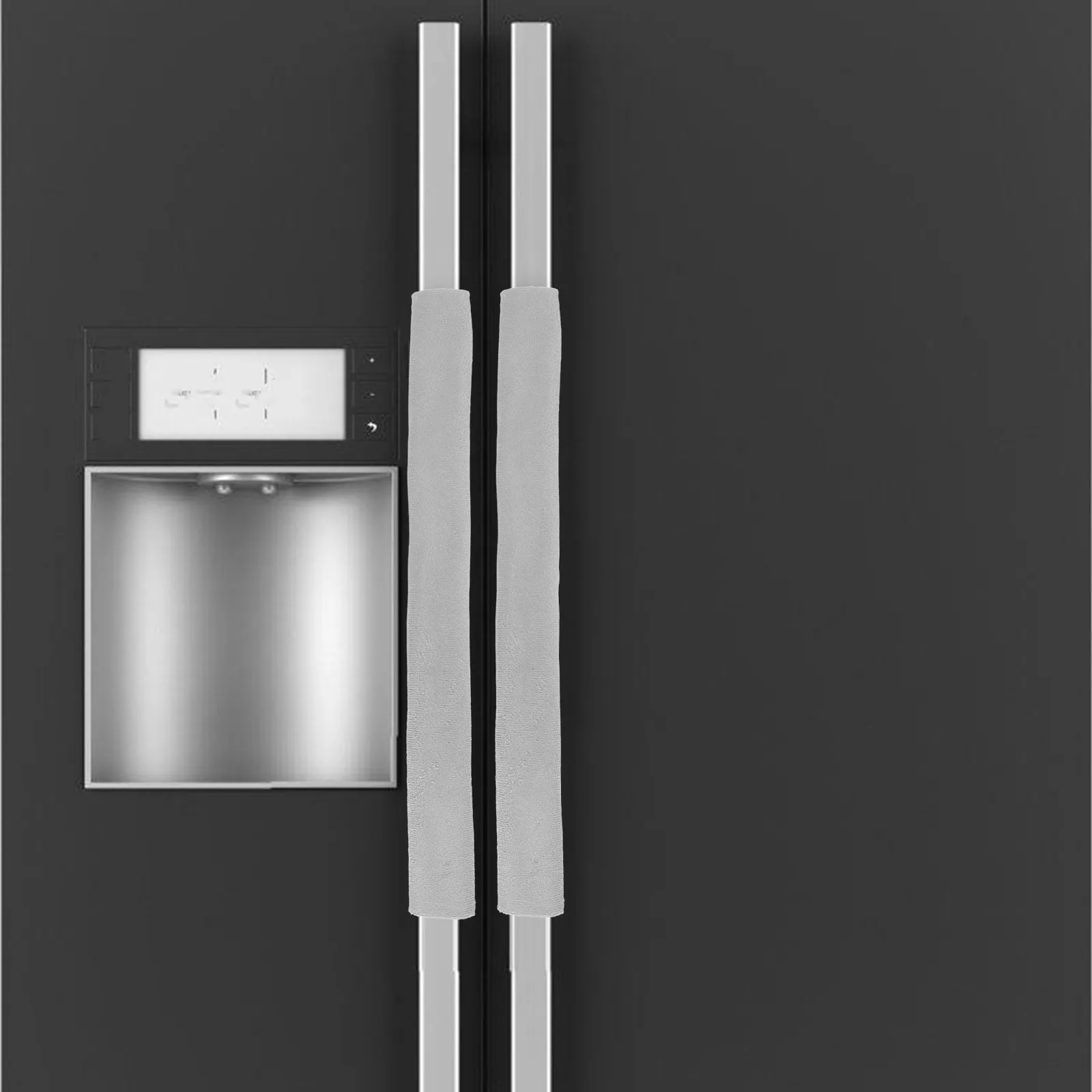 

2Pcs Reusable Handle Cover for Refrigerator Microwave Oven Non-Slip Easy Fit Kitchen Appliance Handle Protectors