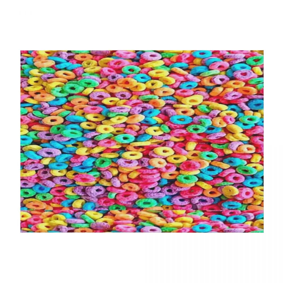 FROOT LOOPS Manta decorativa edredón mantas de cama