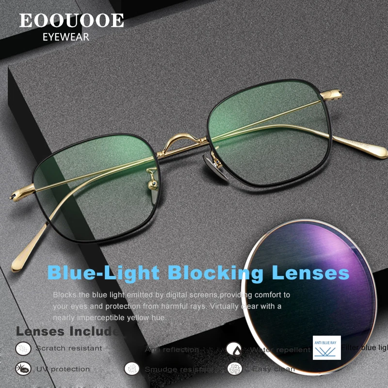 New Filter Blue light Men Women Eyewear With Prescription Lenses Photochromic Optical Myopia Hyperopia Reading Eyewear Glasses